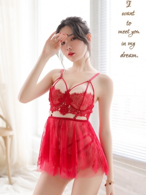 Váy ngủ gợi cảm DN460-đỏ