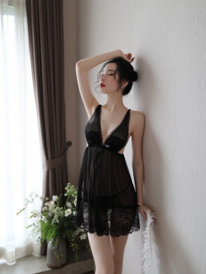 Váy ngủ sexy DN546 - đen