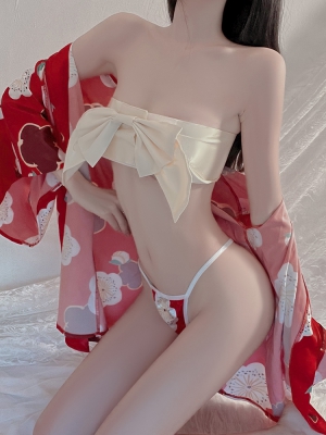 Áo ngủ kimono gợi cảm Thảo Chip DN600